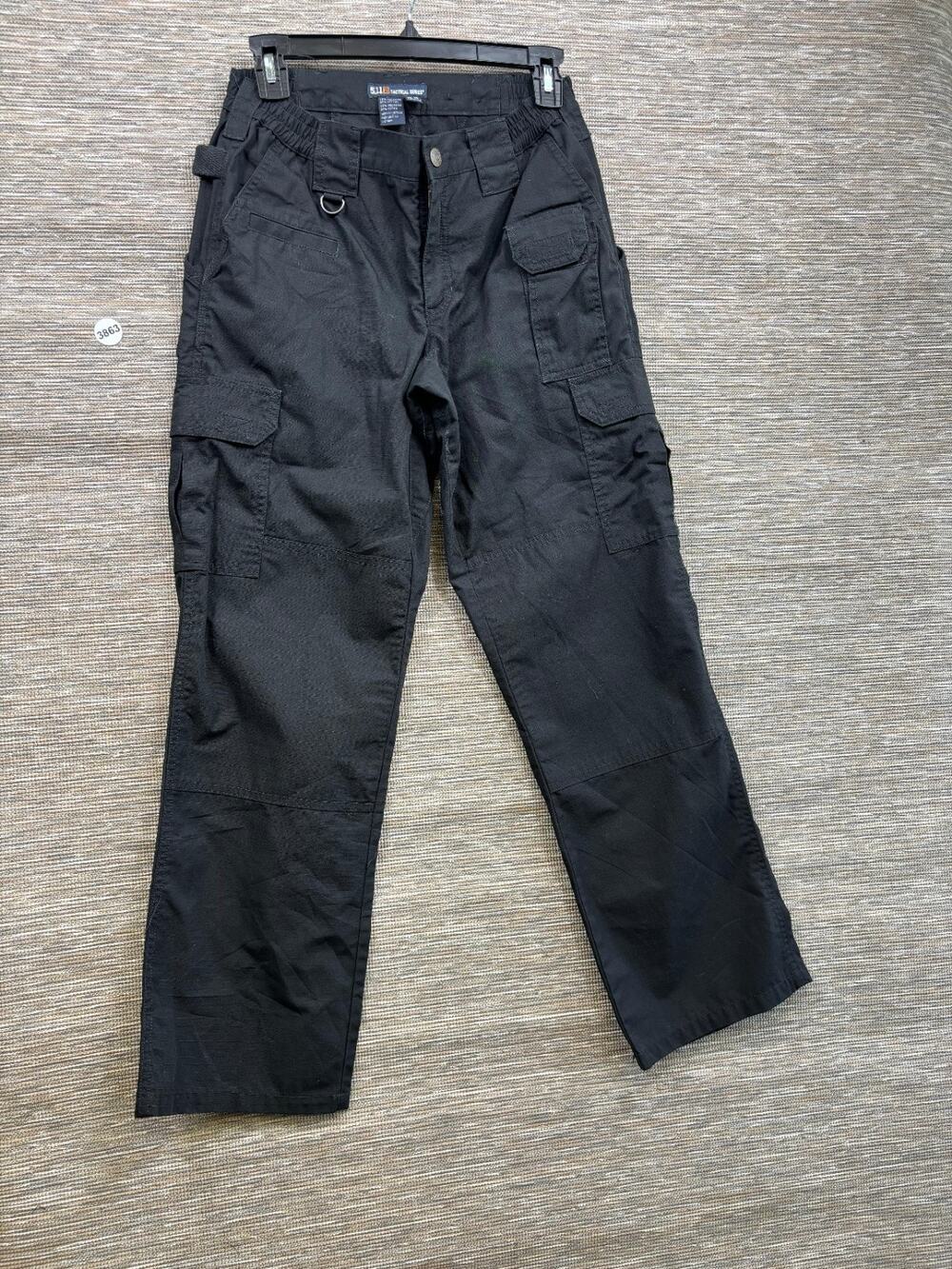 5.11 Tactical Taclite Pro Ripstop Cargo Hiking Pants Women’s Size 6 Black